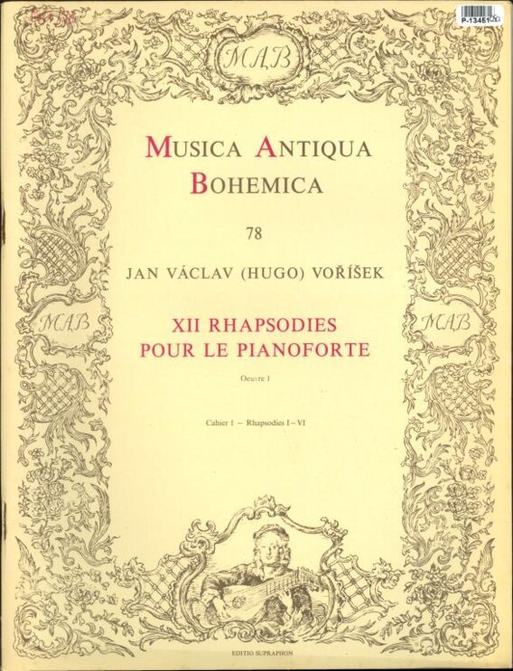 XII. Rhapsodies pour le pianoforte