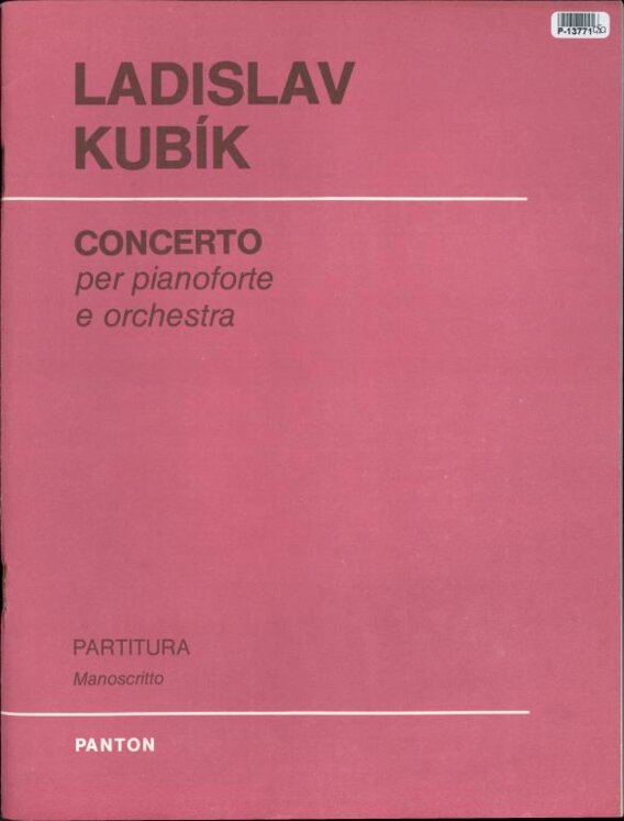 Concerto - Per pianoforte e orchestra
