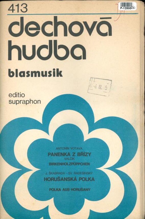 Dechová hudba blasmusik 413