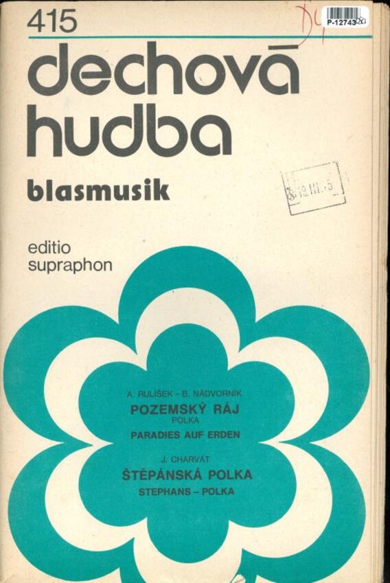Dechová hudba blasmusik 415