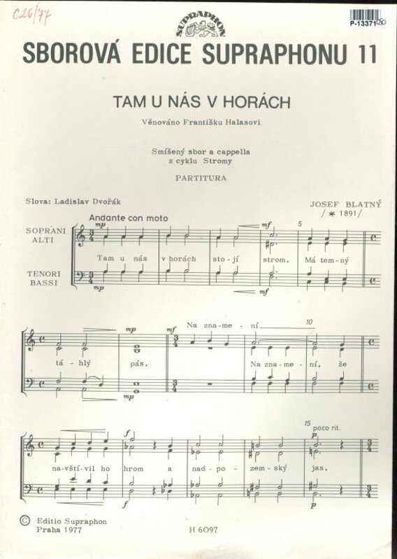 Sborová edice supraphonu 11