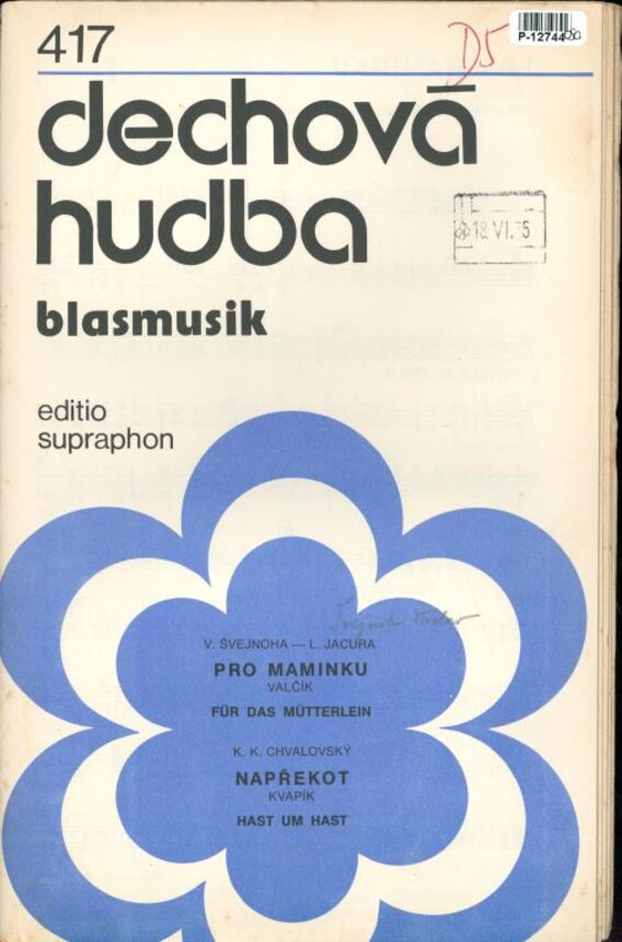 Dechová hudba blasmusik 417