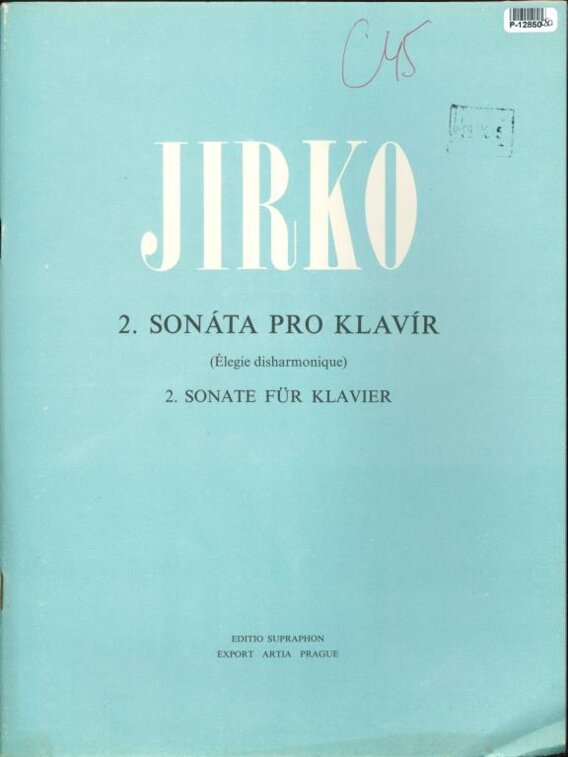 2. sonáta pro klavír