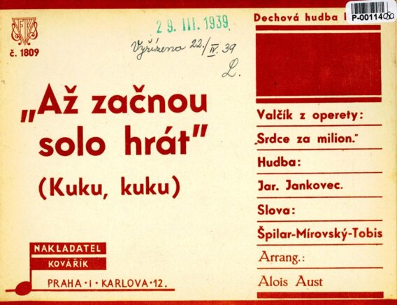 Až začnou solo hrát