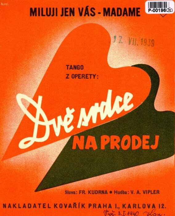 Dvě srdce na prodej - Miluji jen vás-madame