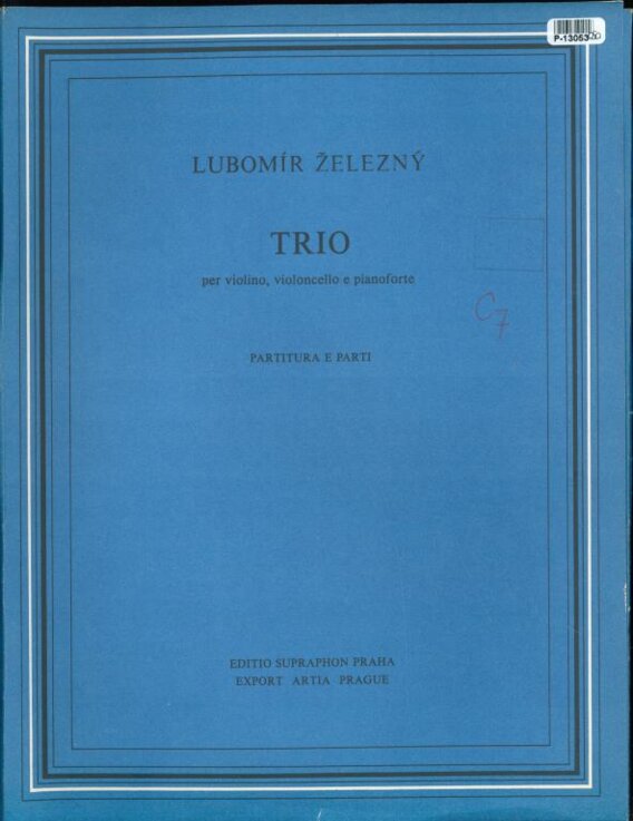 Trio per violino, violoncello e panoforte