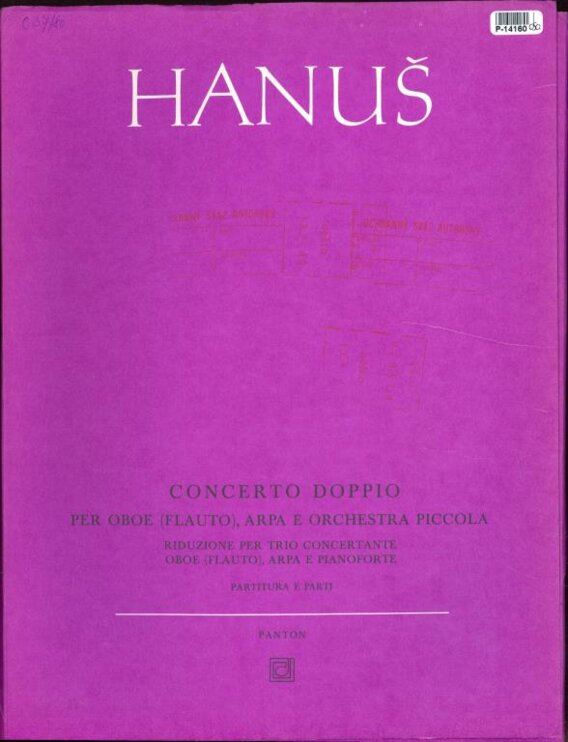 Concerto doppio - Per oboe (flauto), arpa e orchestra piccola