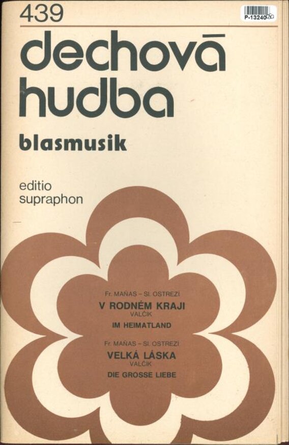 Dechová hudba blasmusik 439