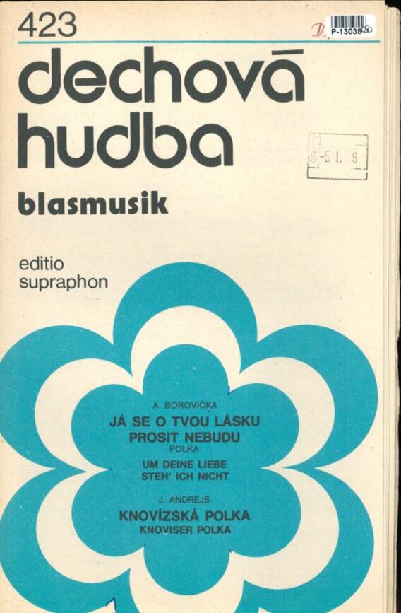Dechová hudba blasmusik 423