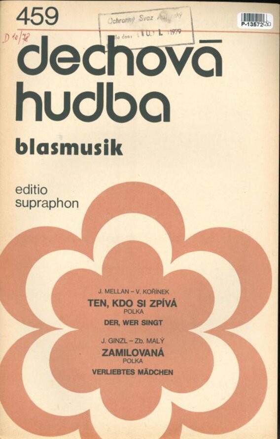 Dechová hudba blasmusik 459