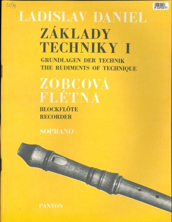 Základy techniky I. - Zobcová flétna