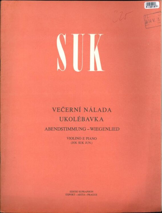 Večerní nálada, Ukolébavka