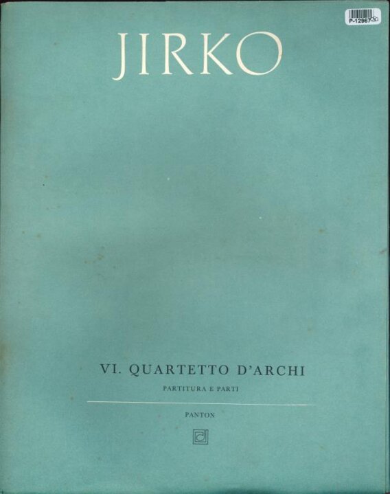 VI. Quartetto d´archi