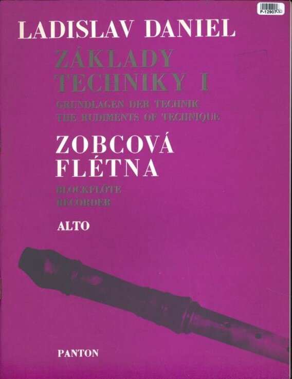 Základy techniky I. - Zobcová flétna