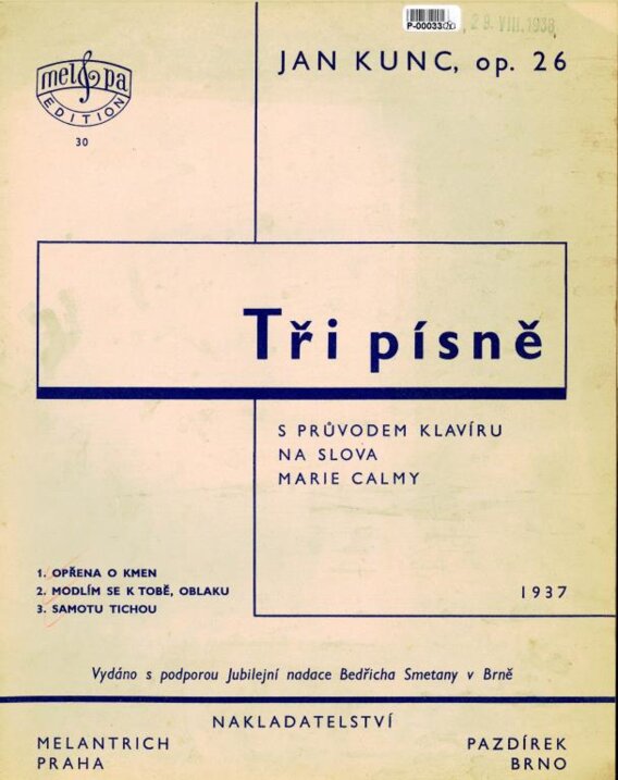 Tři písně