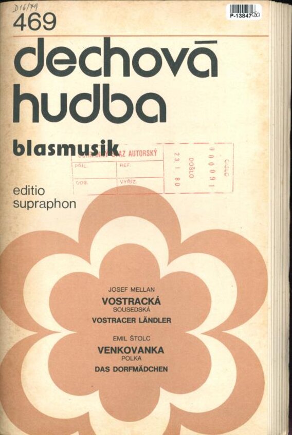 Dechová hudba blasmusik 469