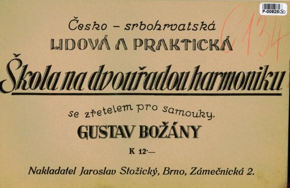 Škola na dvouřadou harmoniku