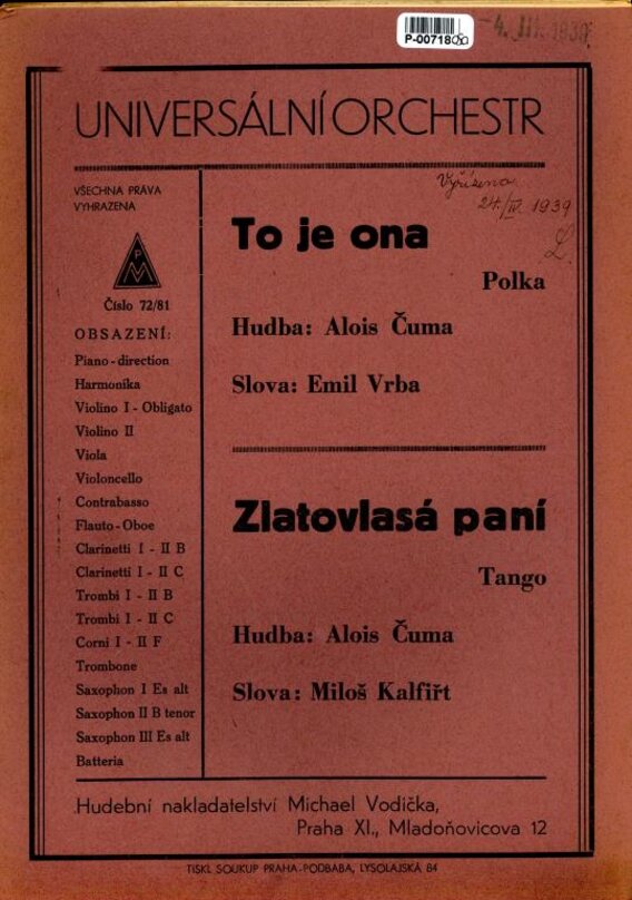 Universální orchestr 72/81