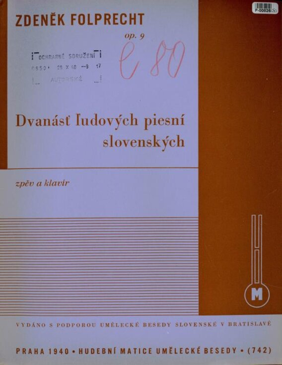 Dvanásť ľudových piesní Slovenských