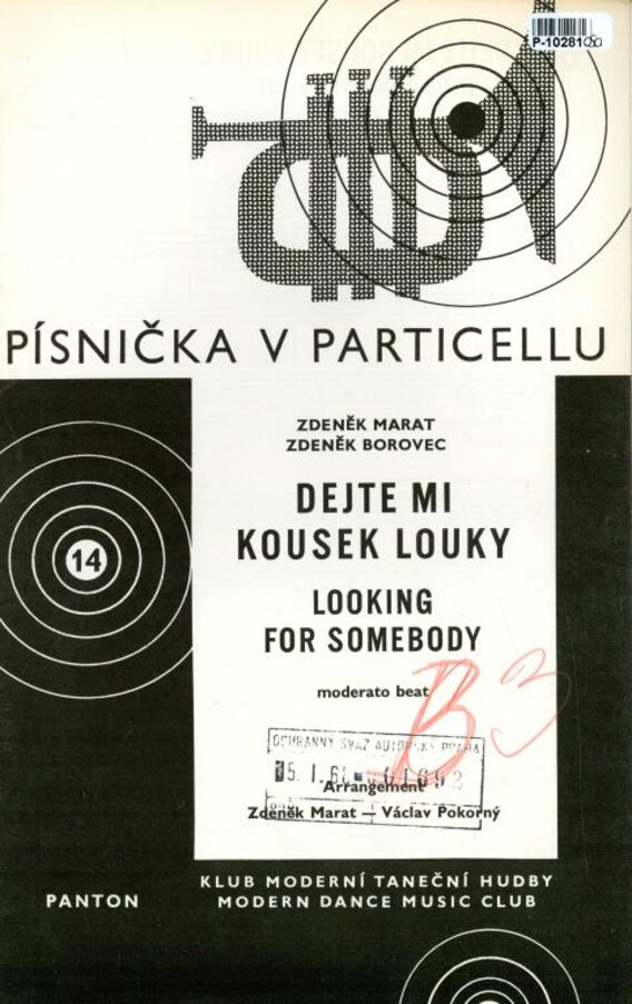 Písnička v particellu 14