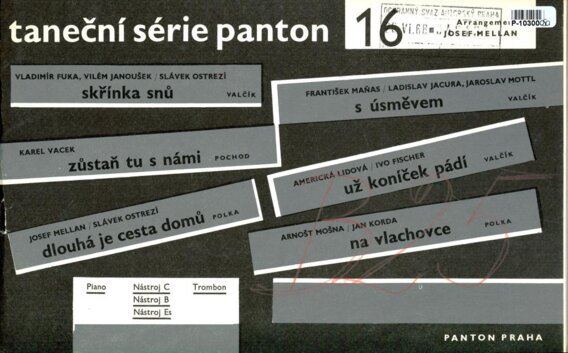 Taneční série panton 16