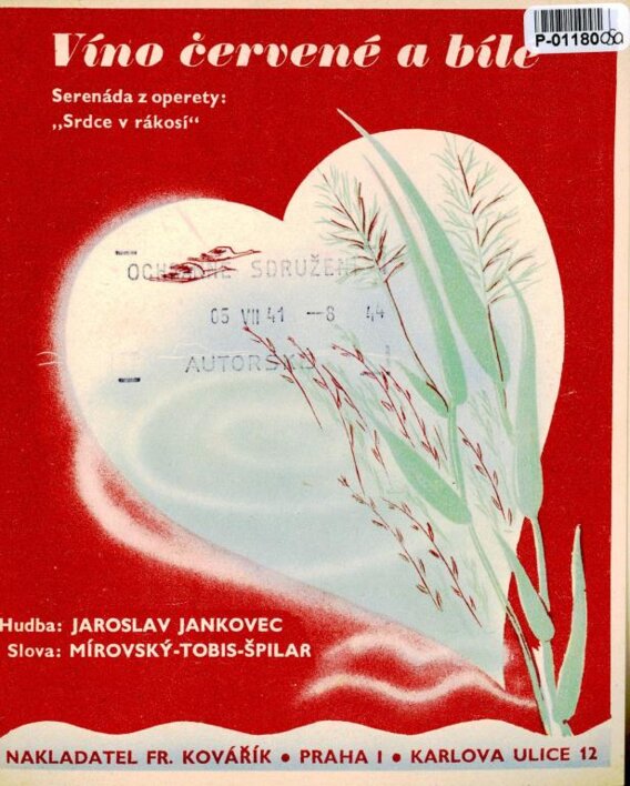 Víno červené a bílé