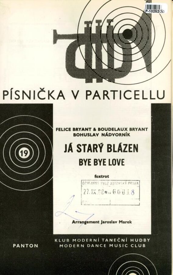 Písnička v particellu 19