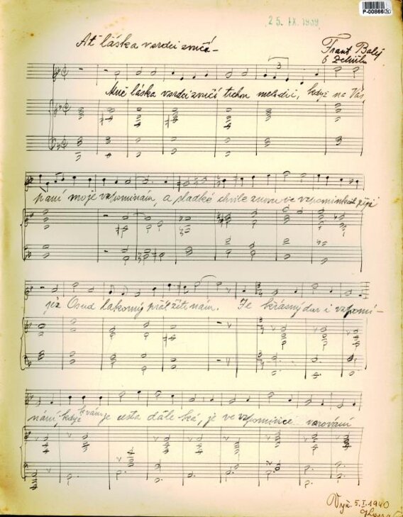 Ať láska v srdci zvučí