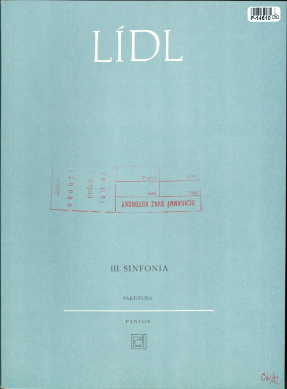 III. Sinfonia