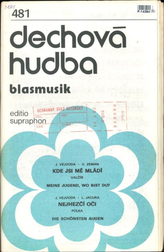 Dechová hudba blasmusik 481