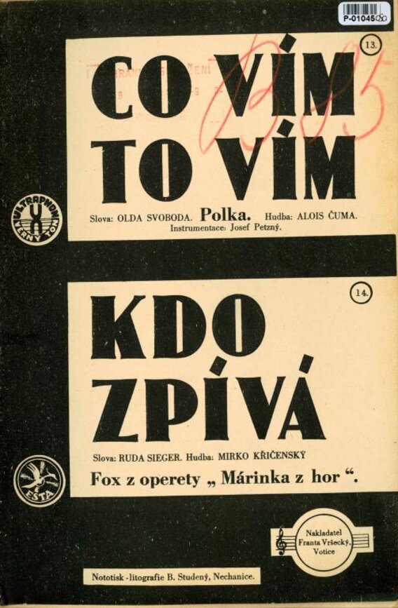 Co vím, to vím, Kdo zpívá