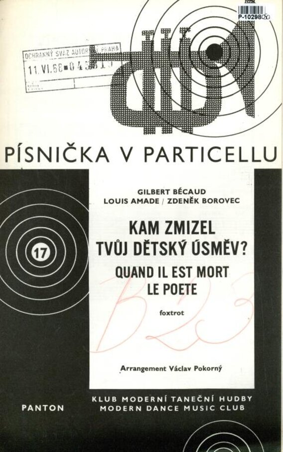 Písnička v particellu 17