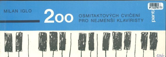 200 osmitaktových cvičení pro nejmenší klavíristy