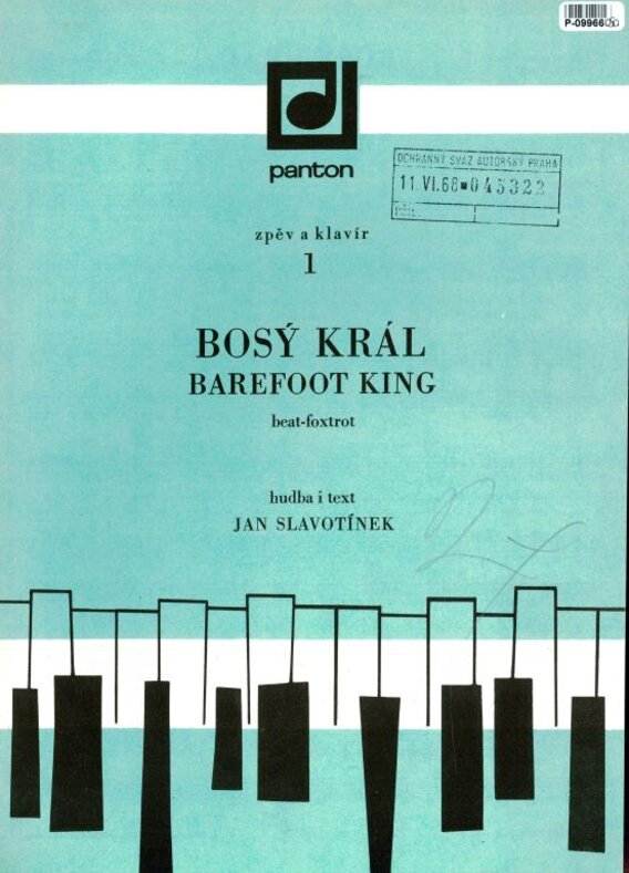 Zpěv a klavír 1 - Bosý král
