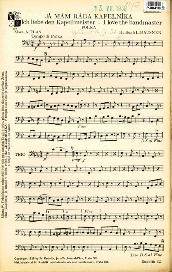 Já mám ráda kapelníka