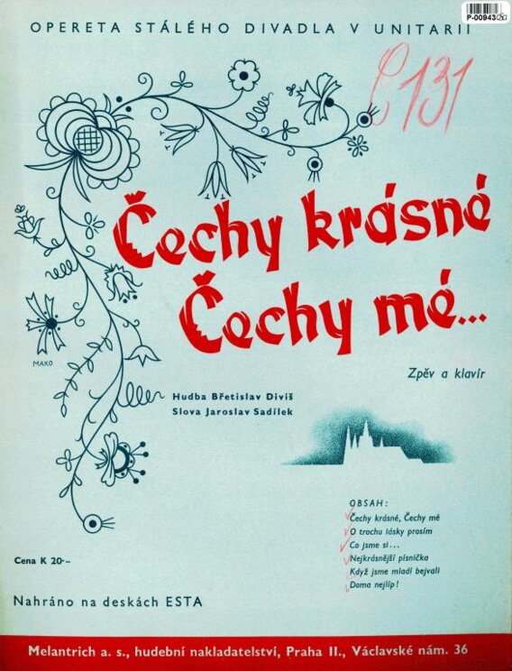 Čechy krásné Čechy mé