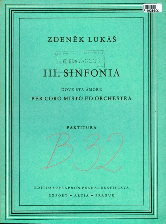 III. Sinfonia