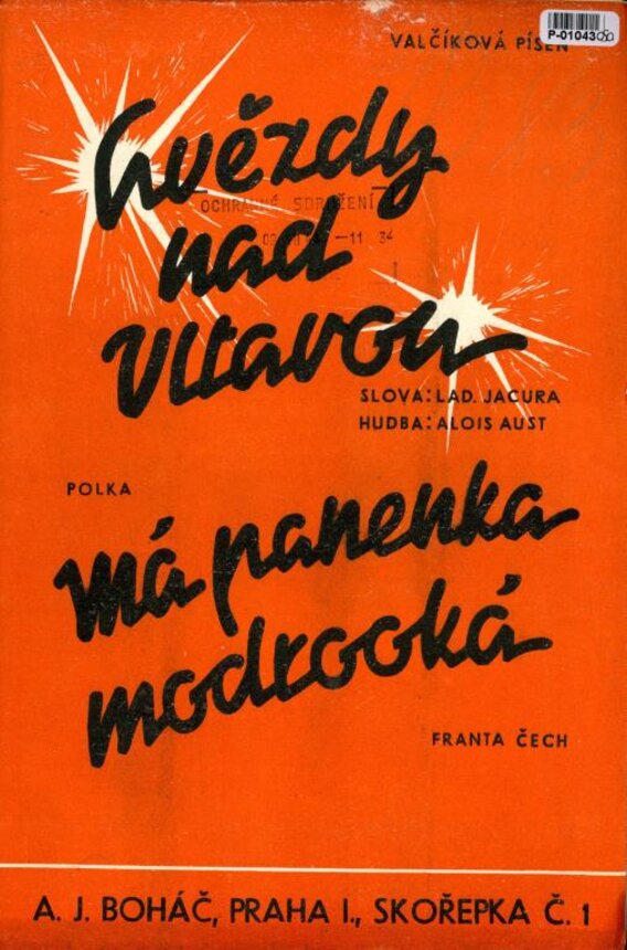 Hvězdy nad Vltavou, Má panenka modrooká