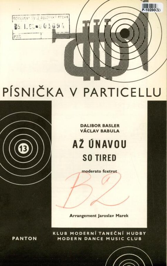 Písnička v particellu 13