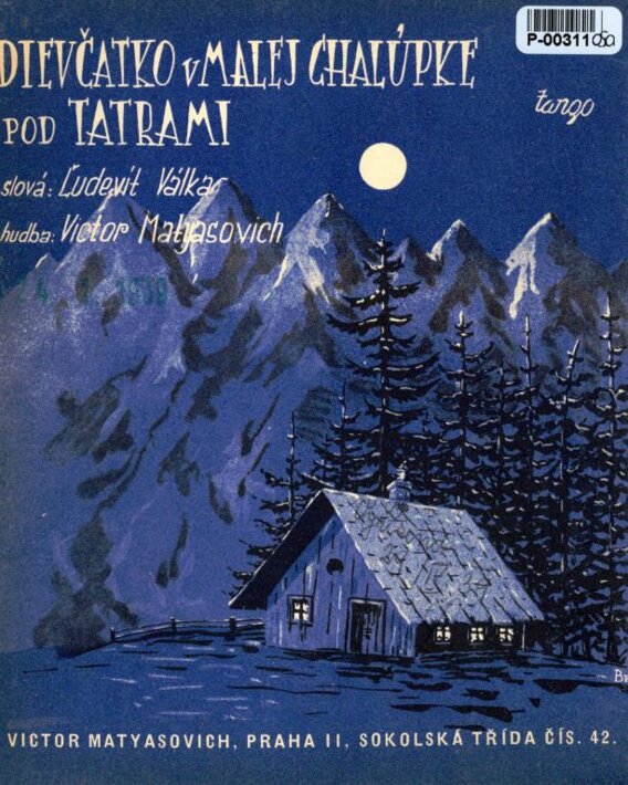 Dievčátko v malej chalúpke pod Tatrami