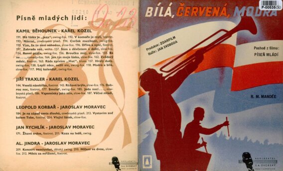 Vílá, červená, modrá