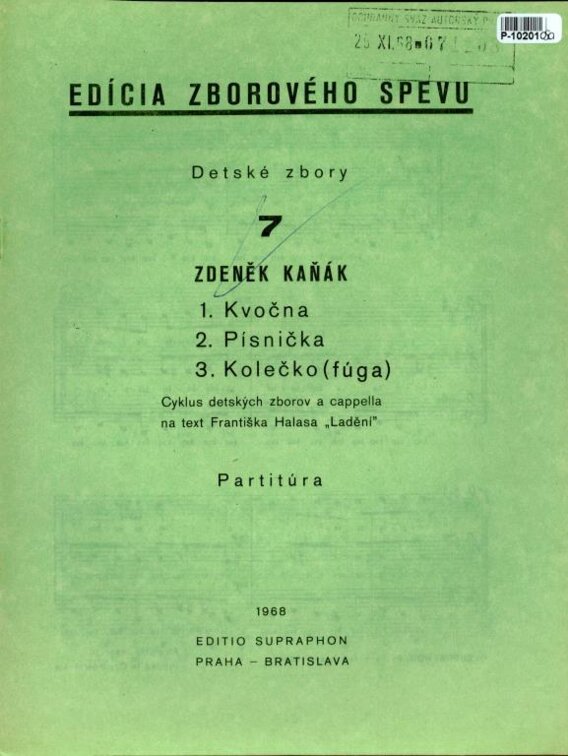 Edícia sborového spevu 7