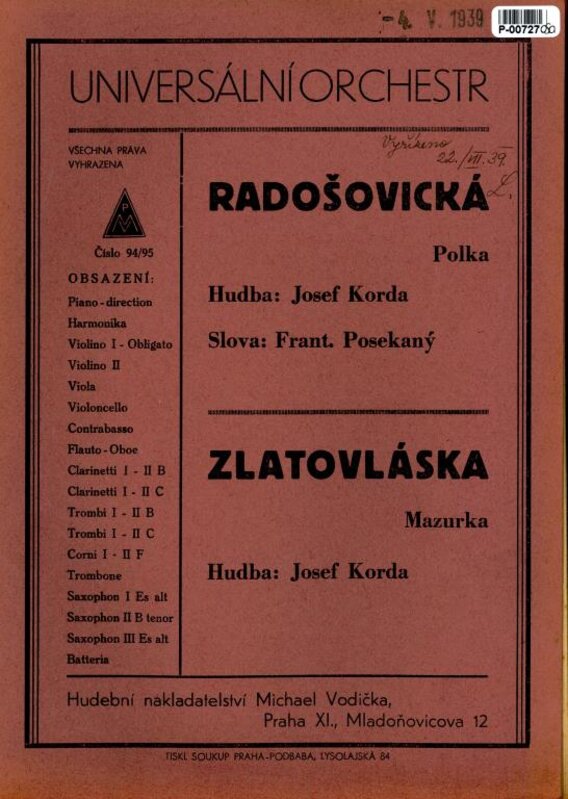 Universální orchestr 94/95