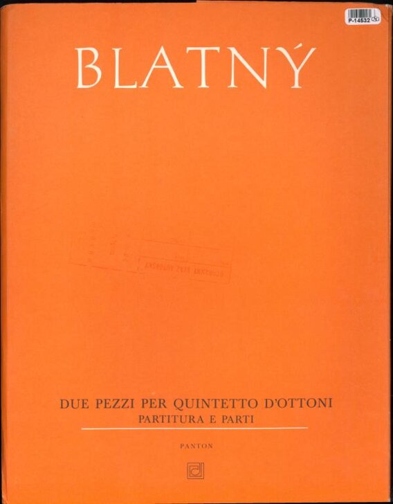 Due pezzi per quintetto d´ottoni