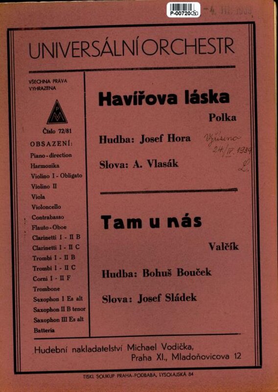 Universální orchestr 72/81