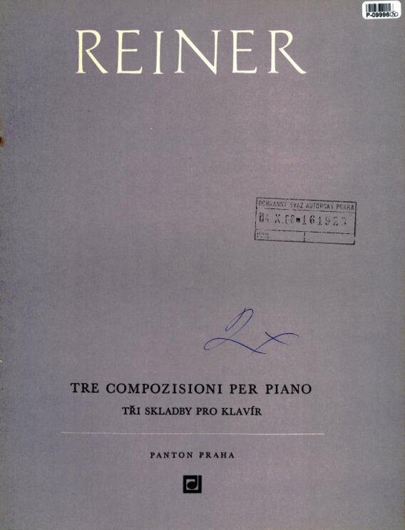 Tre compozisioni per piano