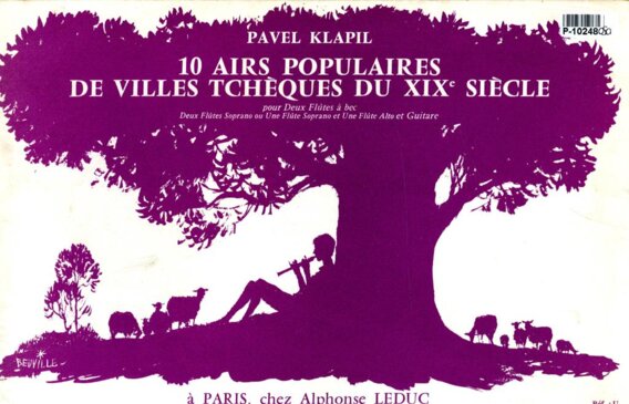 10 Airs populaires de villes tchéques du xix siecle