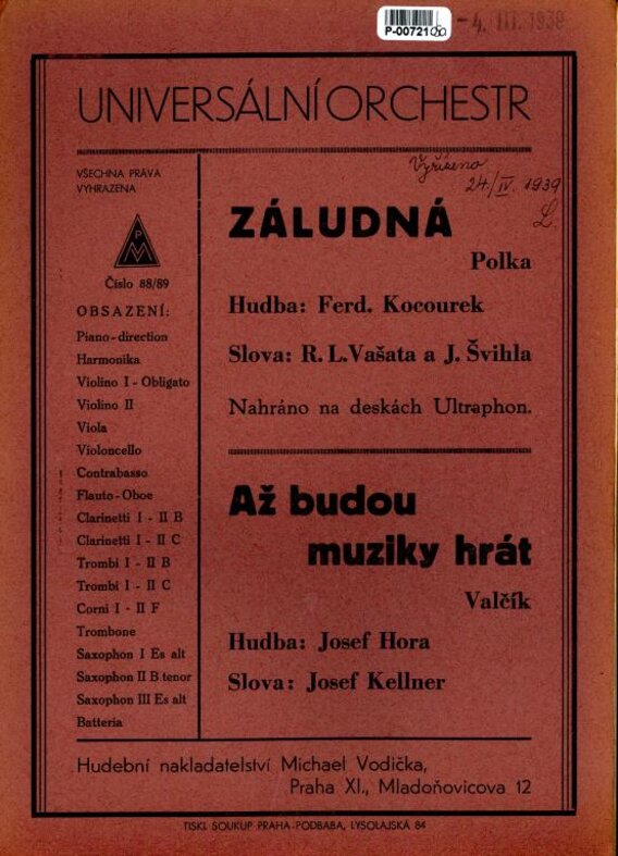 Universální orchestr 88/89