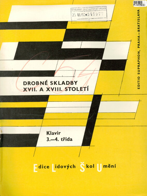 Drobné skladby XVII. a XVIII. století