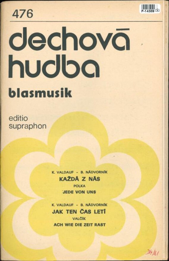 Dechová hudba blasmusik 476